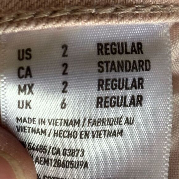 American Eagle Women's Super Stretch Jeggings Size 2 Light Wash - Picture 6 of 6